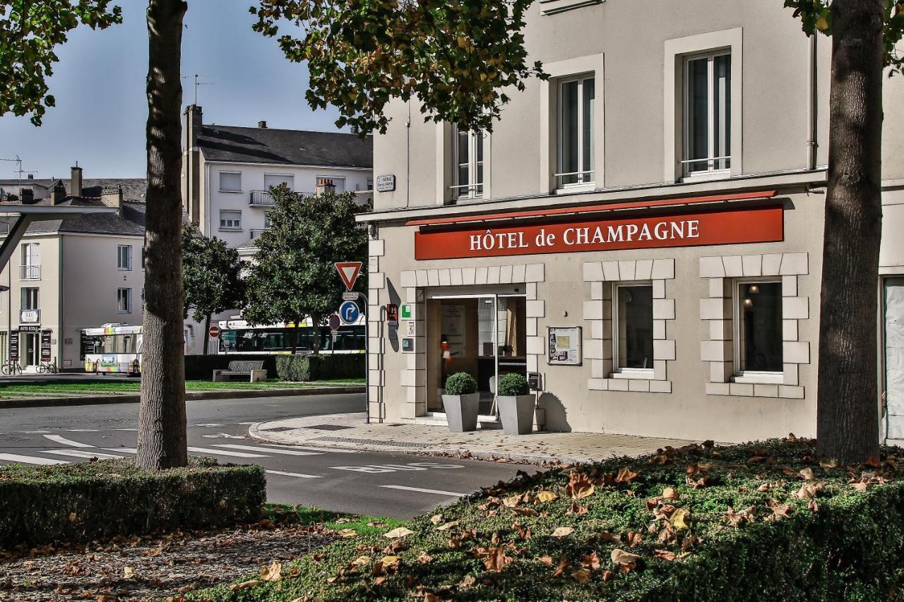 Hotel De Champagne Angers Exteriör bild